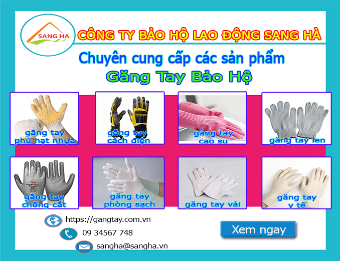 Găng Tay Bảo Hộ Sang Hà Găng Tay Bảo Hộ Sang Hà